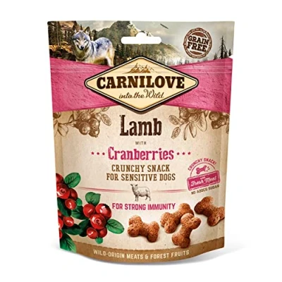 Image of Carnilove Canine Crunchy Snack Lamb Cranberry Box 6X200G 1200g