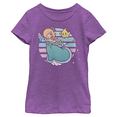 Image of Nintendo Girls&#039; Rosalina T Shirt, Purple Berry, M
