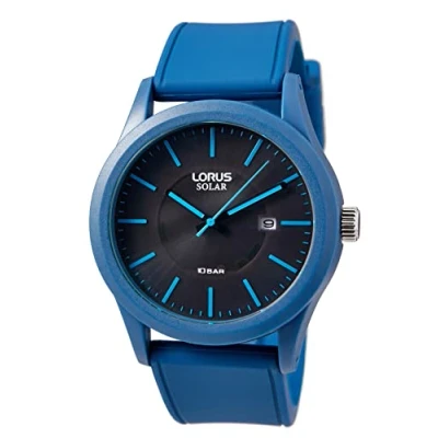 Image of Lorus Men Analog Digital Quartz Watch with Rubber Strap RX305AX9