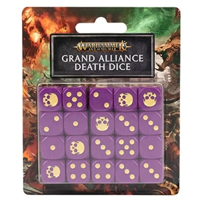 Image of Games Workshop Age Of Sigmar: Grand Alliance Death Dice Set