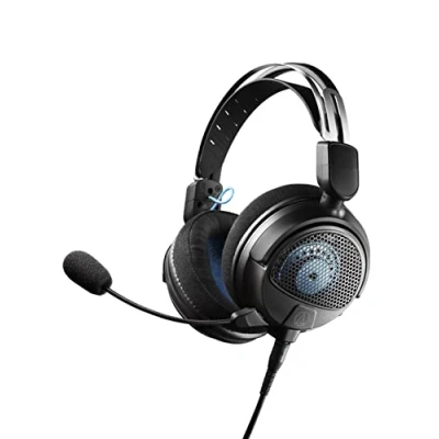 Image of Audio Technica GDL3 Open Back High Fidelity Gaming Headset Black