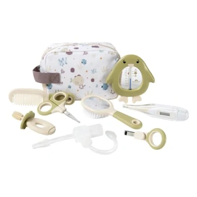 Image of Bebeconfort Baby Care Essential Set, Health and Grooming Kit, from Birth Newborn Care, Ideal for Travelling, Case Included, Under The Sea