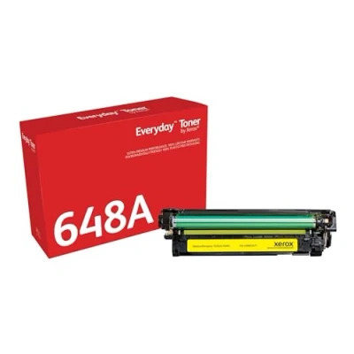 Image of Everyday by Xerox Yellow Toner compatible with HP 648A (CE262A), Standard Capacity