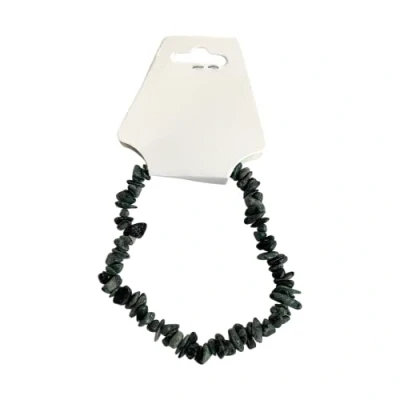 Image of VIE Gemstone Chip Stretch Bracelet (Kambaba Jasper)