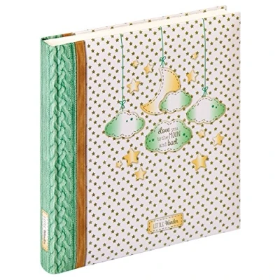 Image of walther Design Photo Album 28 x 30,5 cm Baby Album, Stars&amp;Moon / Little Wonder UK 209