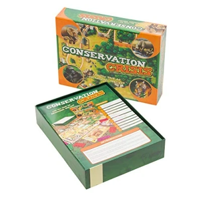 Image of Conservation Crisis, Save An Endangered Species! Fun Family Board Game Educational Party for Adults and Kids Suitable from Ages 7+