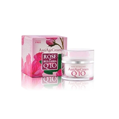 Image of Biofresh Anti Age Face Cream Q10 with Rose Water, Paraben Free, 50 ml