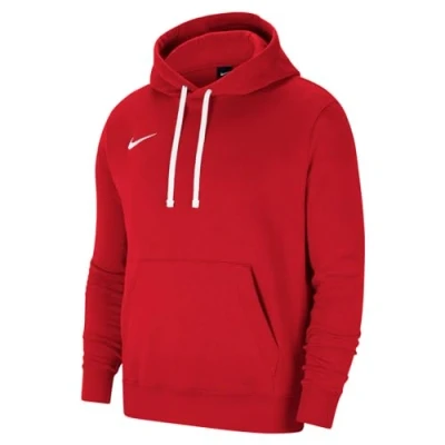 Image of NIKE Men&#039;s M Nk Flc Park20 Po Hoodie Sweatshirt, university red/white/white, S UK