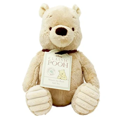 Image of Disney DN1460 Pooh &amp; Friends Classic Winnie The Soft Toy, Beige