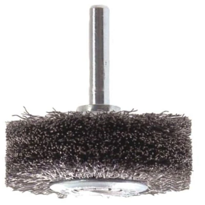 Image of Lessmann Wire Wheel Brush with Shank 70 x 13mm, 0.30 Steel
