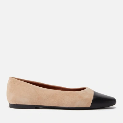 Image of Vagabond Jolin Ballet pumps, Women&#039;s, Size: 3, Safari/black Suede