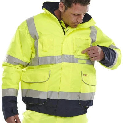 Image of Spd208 Sat Yel Nav Bomber XS