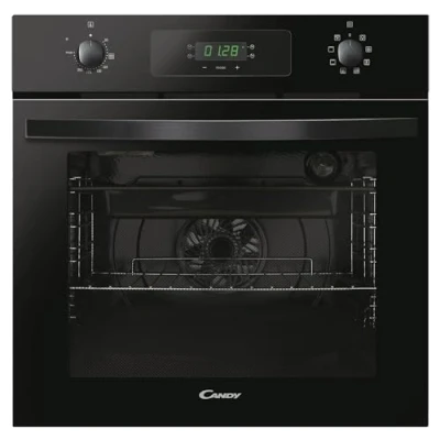 Image of Candy FIDCN615/1 Built In Electric Multifunctional Single Oven, Fan 70 Litre capacity, 8 functions, enamel interior, Aquactiva steam cleaning, 60cm