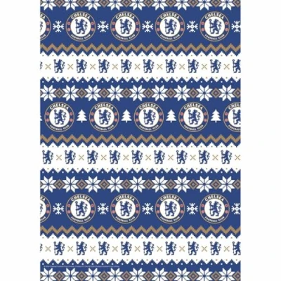 Image of Chelsea FC Xmas Gift Wrap