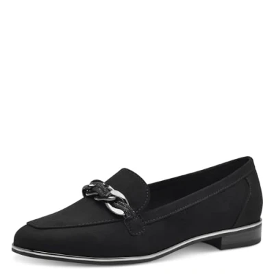 Image of MARCO TOZZI Women&#039;s 2 24200 42 Loafers, Black, 4