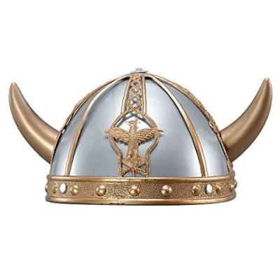 Image of Bristol Novelty BH390 Viking Helmet, Boys, Multi Colour, One Size