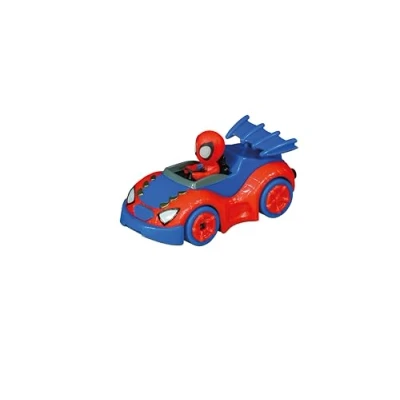 Image of Carrera First 20065032 Amazing Friends Spidey Slot Car Spiderma Racing Track, Multicoloured