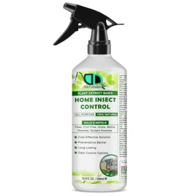 Image of 100% Natural Fungus Gnat Killer Spray, Garden &amp; House Plant Bug Killer, Organic Effective, Fast Acting Insect Control, Ideal for Flowers, Fruits, Vegetables Shrubs, Indoor Outdoor Use 500ml Spray