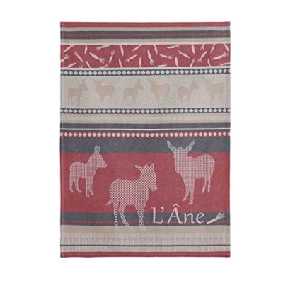Image of Coucke Le Anes French Cotton Jacquard Towel, 20&quot; x 30&quot;, 100%