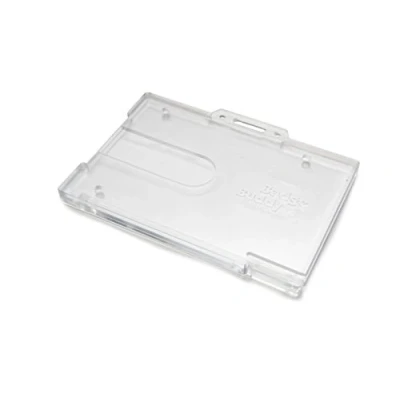 Image of ID Card It Holder Badge Buddy Horizontal Enclosed (50)
