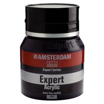 Image of Amsterdam Talens Expert: Acrylic Paint: 400 ml: S3: Permanent Blue Violet