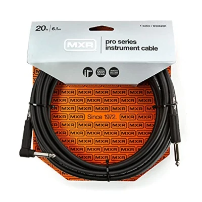 Image of MXR DCIX20R Cable 20ft 6.1m Pro Right Angle to Straight Each
