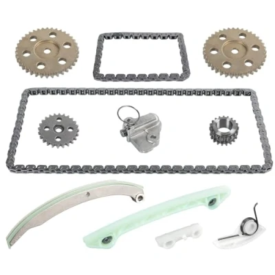 Image of 1S7G6268BC, 1S7G6268BCS1, 1S7G6306CE, 1S7G6306CES1, 1S7G6652BF Timing chain Kit FEBI BILSTEIN 108920 Duplex, Silent Chain, Closed FORD: FIESTA 5
