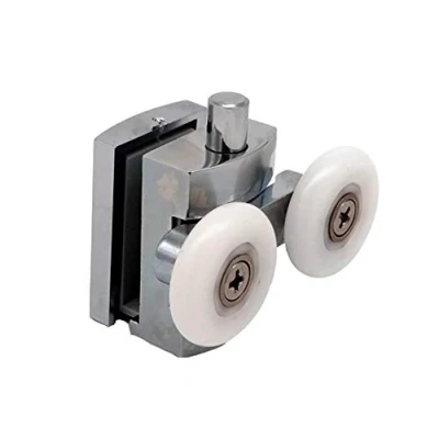 Image of Shower Door Wheels 20mm, 23mm or 25mm Uppers Lowers Double Twin Rollers Runners ROLL009 (Lower Wheel, 20mm)