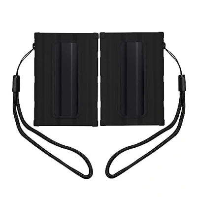 Image of kwmobile Silicone Case Compatible with Samsung Portable SSD T7 Shield Protective Cover for Drive Black