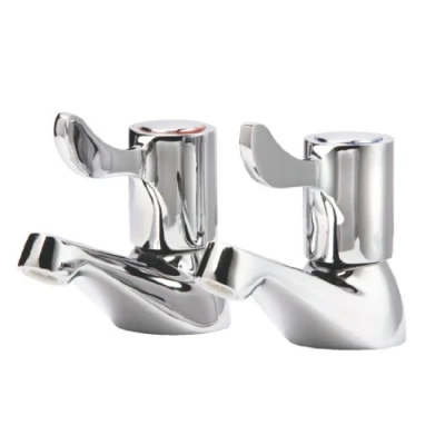 Image of Vogue CC344 Basin Lever Taps, 3&quot;