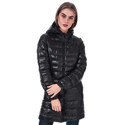 Image of Brave Soul Womens Everett Padded Jacket in Black 14