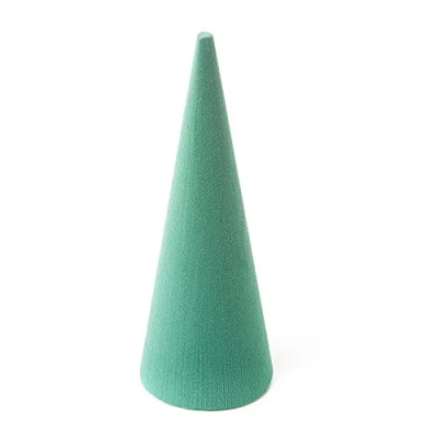 Image of OASIS Ideal Floral Foam Cone Green 12 x 32cm