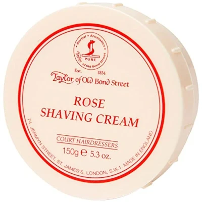 Image of Taylor of Old Bond Street 150g Rose Shaving Cream Bowl