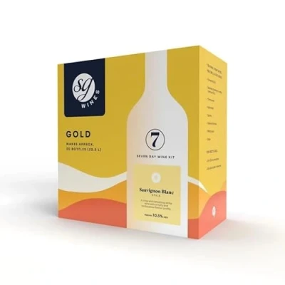 Image of DIAH DO IT AT Home SG Solomon Grundy Sauvignon Blanc 30 Bottles Wine Making Kit and Airlock Brew Set