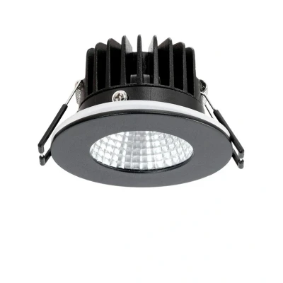 Image of Arcchio LED downlight Lirin, black, 3,000K