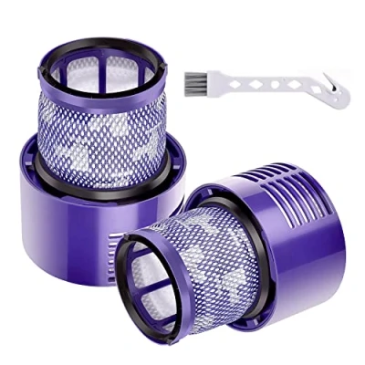 Image of 2 Pack Replacement V10 Filters for Dyson Cyclone Series, Animal, Absolute, Total Clean, SV12, Replace Part 969082 01