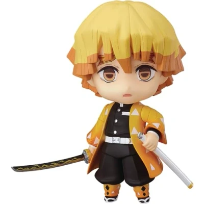Image of Good Smile Company Kimetsu no Yaiba: Demon Slayer Nendoroid Action Figure Zenitsu Agatsuma 10 cm