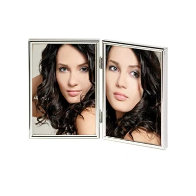 Image of walther Design Picture Frame Silver 2X 10x15 cm Chloe Portrait WD215S