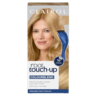 Image of Clairol Root Touch Up Permanent Hair Dye, 9 Light Blonde