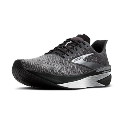 Image of Brooks Men’s Hyperion GTS 2 Supportive Running Shoe, Black/Ebony/Primer Gray, 10.5 UK