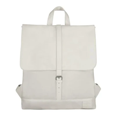 Image of Johnny Urban Backpack Women White Mia Rucksack from Recycled PET Bottles Mini Daypack Water Repellant 13&quot; Laptop Compartment