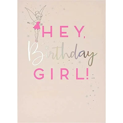 Image of UK Greetings Disney Tinkerbell Birthday Card for Her Friend