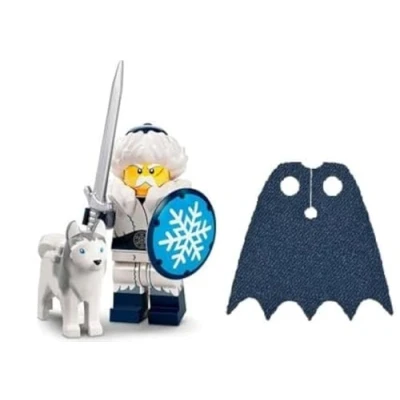 Image of LEGO 71032 Series 22 Minifigure: Snow Guardian With Cute Husky