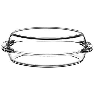 Image of Borcam Oven Casserole Dish with Lid Oval