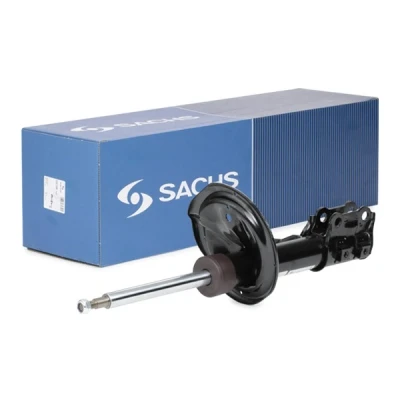 Image of 546511H000, 546511H100, 546511H101 Shock absorber SACHS 313 549 Left Gas Pressure Twin Tube Suspension Strut Top pin KIA: cee‘d I Hatchback
