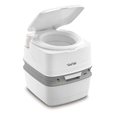 Image of Thetford 92820 Porta Potti 365 Portable Toilet, White Grey, 414 x 383 427 mm
