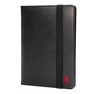 Image of TORRO Case Compatible with iPad Pro 11 4th / 3rd 2nd 1st Gen Genuine Leather 2022 Stand Function, Apple Pencil Connectivity and Wake Sleep Function (Black)