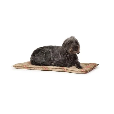 Image of Danish Design Newton Moss Hard Wearing Fabric Comfortable Dog/Puppy Cage Mattress 60 x 91cm Large