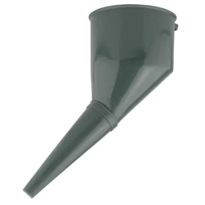 Image of Fuel Funnel with Fine Mesh Filter and Handle for Easy Refilling Thick Plastic Petrol, Diesel, Oil, Ad blue, Water, Screen Wash (Grey)