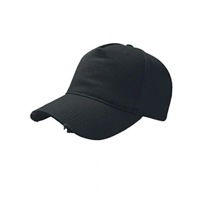 Image of Atlantis Cargo Weathered Visor 5 Panel Cap Black OS
